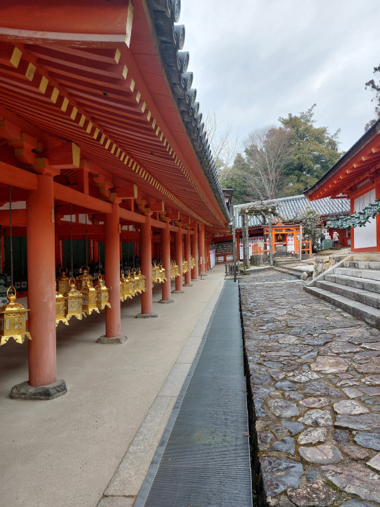 Szentély a Nara Park területén